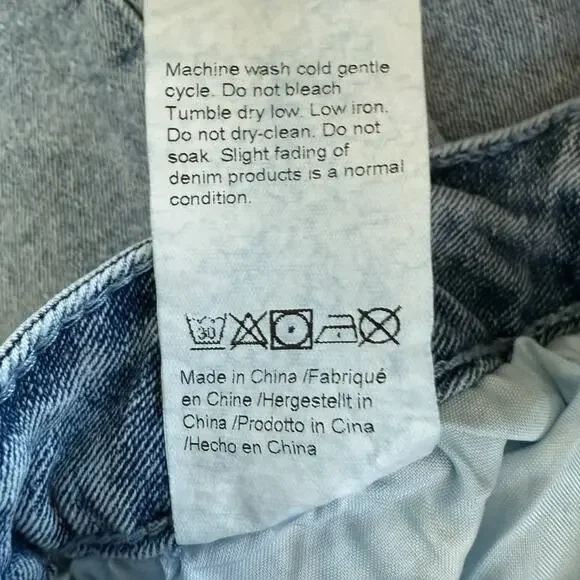 Denim Maxi Skirt Stretch Jean Skirt Size Small - Picture 11 of 13